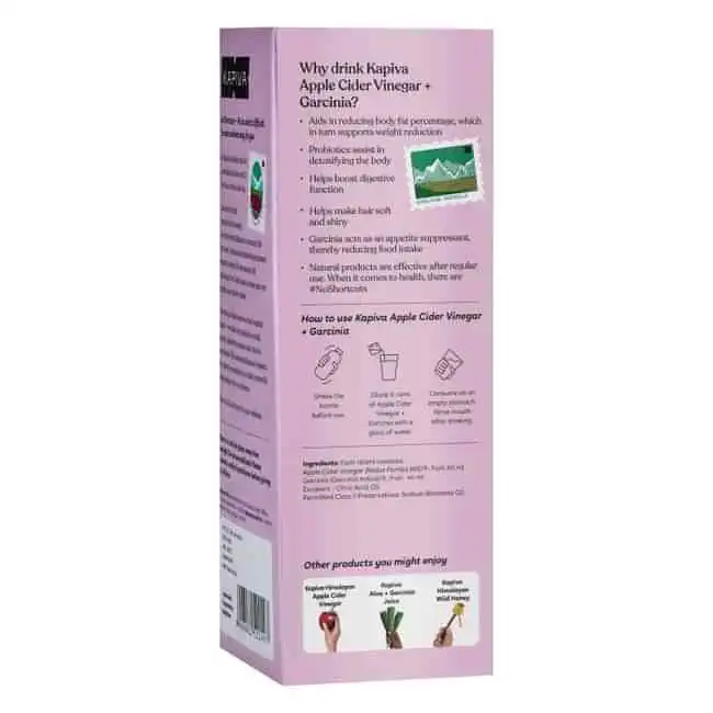 Kapiva Apple Cider Vinegar + Garcinia - Image 10