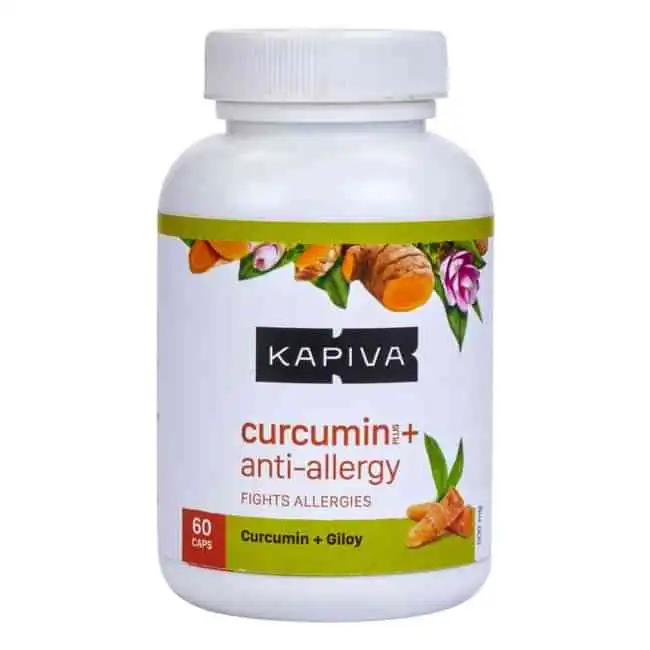 Kapiva Curcumin + Giloy Capsules - Image 2