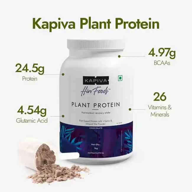Kapiva Him Foods Plant Protein - Chocolate - Image 2