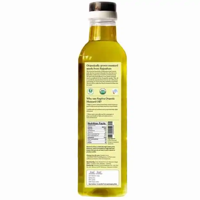 Kapiva Organic Mustard Oil Pack of 2 - Image 2