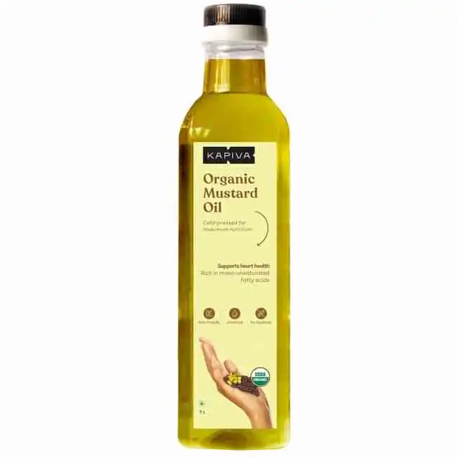 Kapiva Organic Mustard Oil Pack of 2 - Image 3