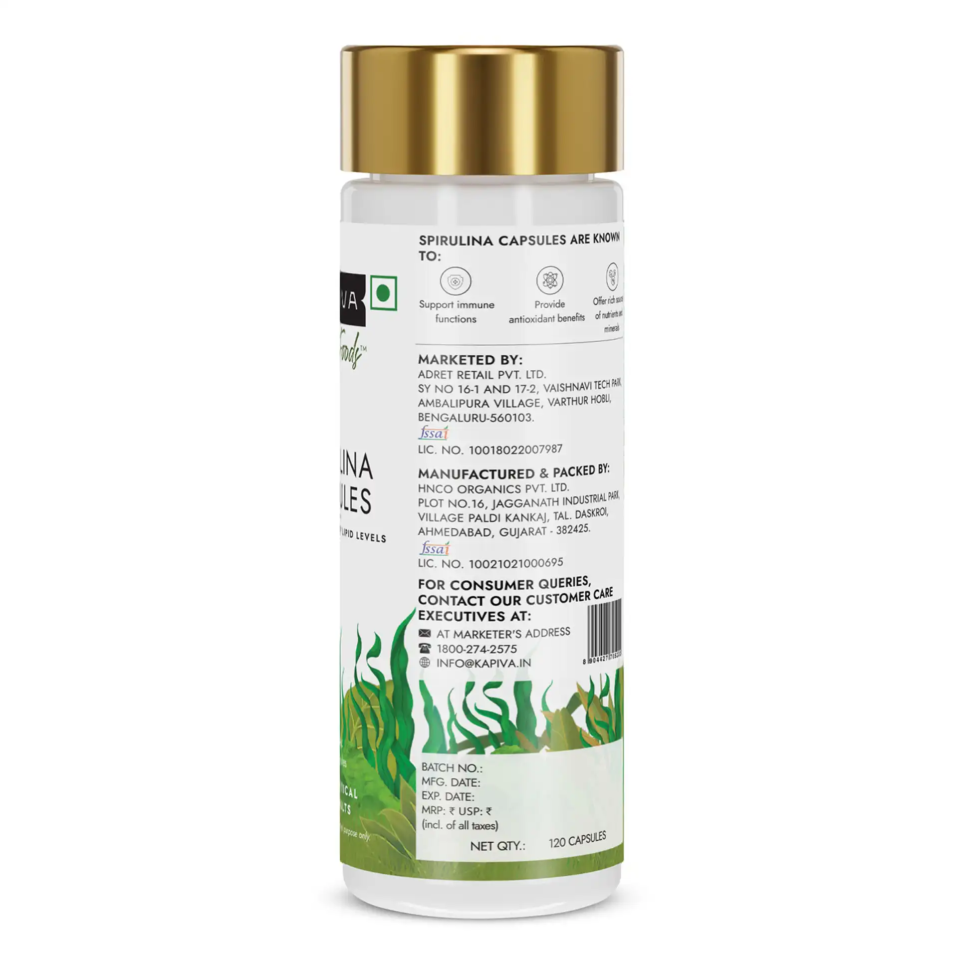Kapiva Spirulina Capsules - Image 6