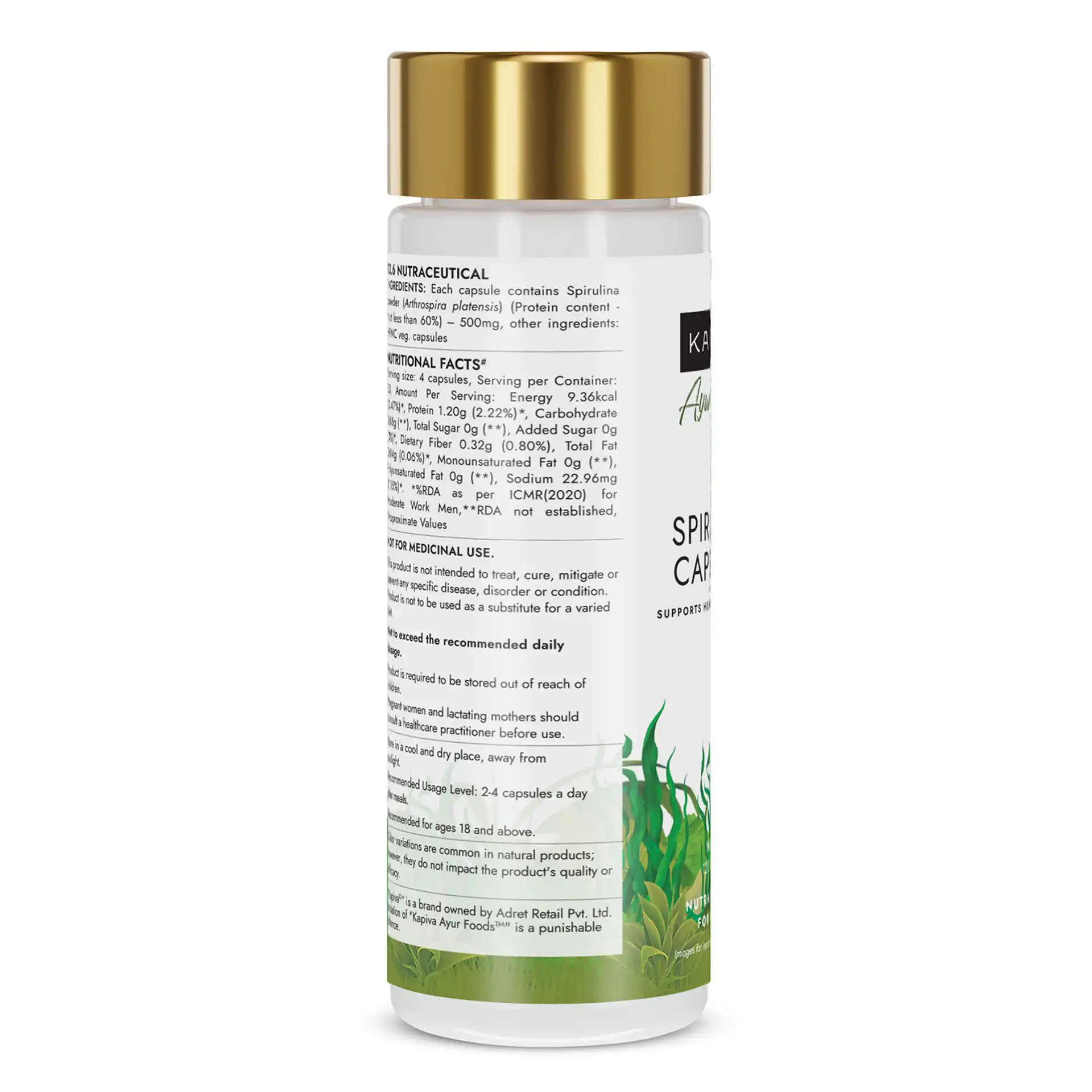 Kapiva Spirulina Capsules - Image 7