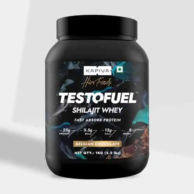 Kapiva Testofuel Shilajit Whey Protein (Chocolate) - Image 11
