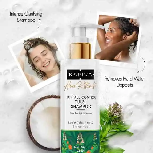 Kapiva Tulsi Anti Hairfall Shampoo - Image 4