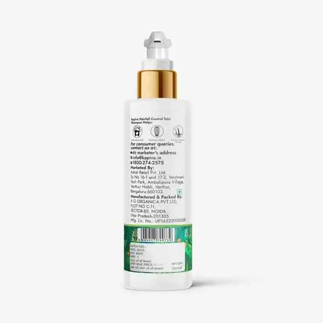 Kapiva Tulsi Anti Hairfall Shampoo - Image 8
