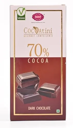 Karachi Bakery Cocoatini 70% Cocoa Dark Chocolate Bar - Image 1