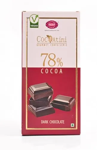 Karachi Bakery Cocoatini 78% Cocoa Dark Chocolate Bar - Image 1