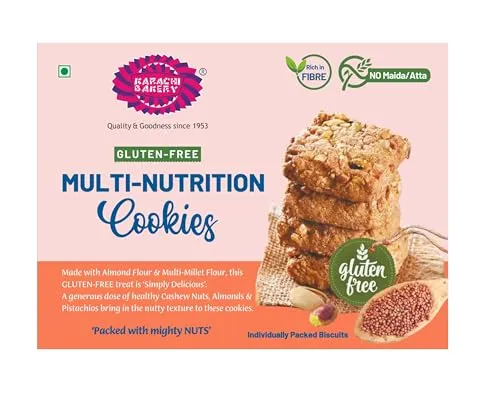 Karachi Bakery Gluten Free Biscuits (Multi Nutrition) - Image 1