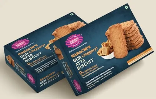 Karachi Bakery Gur Jaggery Atta Biscuits - Image 7