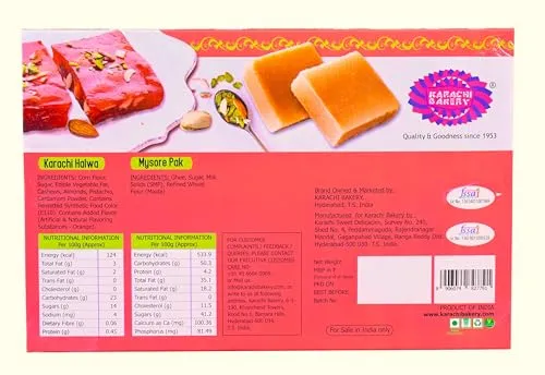 Karachi Bakery Halwa And Mysore Pak - Image 2