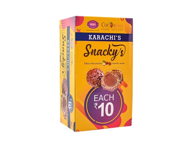 Karachi Bakery Snacky'S (Cocoatini Gourmet Confeiserie) Cardboard Box - Image 1