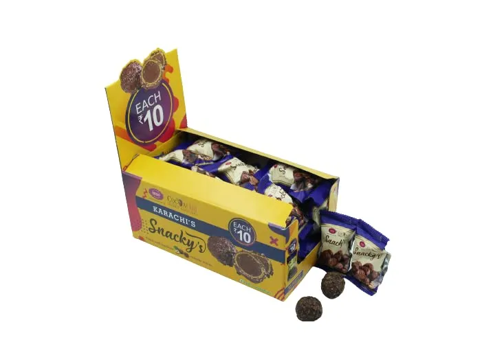 Karachi Bakery Snacky'S (Cocoatini Gourmet Confeiserie) Cardboard Box - Image 4