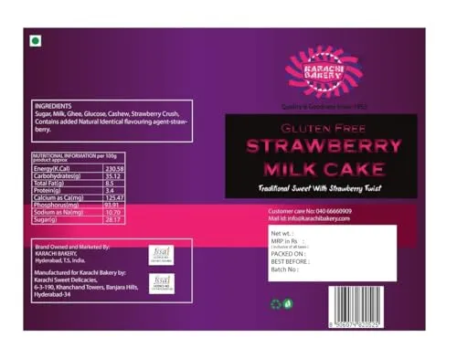Karachi Bakery Strawberry Kalakhan - Image 2