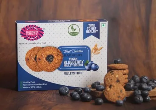 Karachi Bakery Vegan Blueberry Millet Biscuit - Image 3