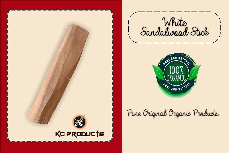 Kc Products Chandan Rubbing Stone chakla Pata with Sandalwood, Chandan Stick - Image 2