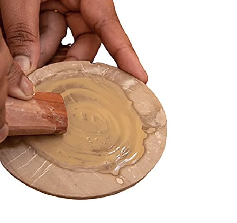 Kc Products Sandalwood Rubbing Stone Chakla Chandan Pata Board - Image 2