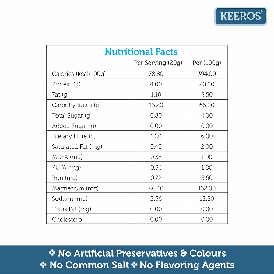 Keeros Quinoa Grain Roasted & Healthy Snacks for Weight Loss - Image 6