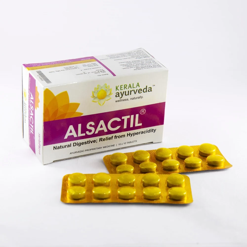 Kerala Ayurveda Alsactil Tablets - Image 2