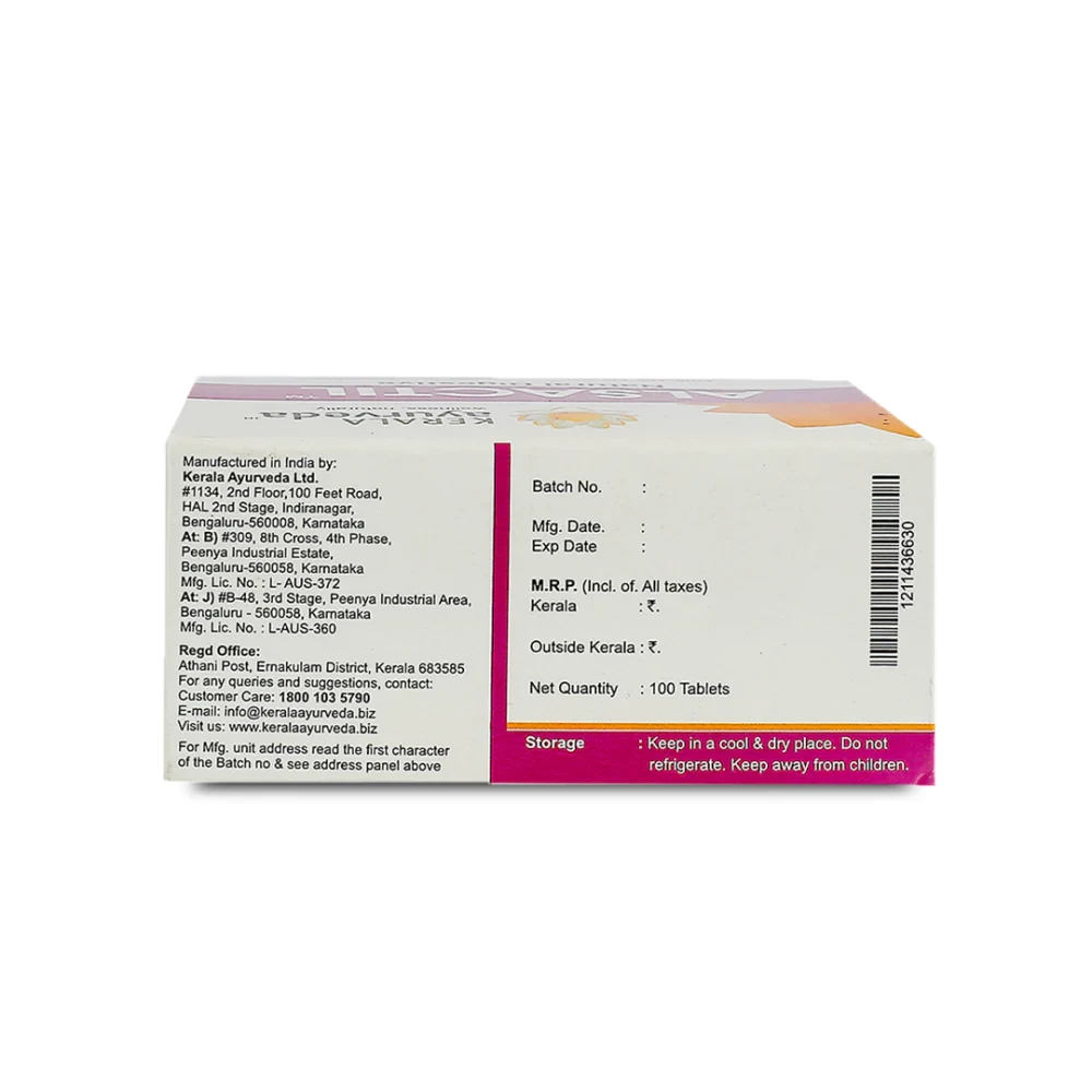 Kerala Ayurveda Alsactil Tablets - Image 4