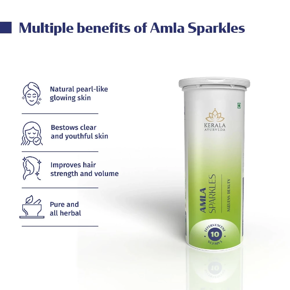 Kerala Ayurveda Amla Sparkles Tablets - Image 4