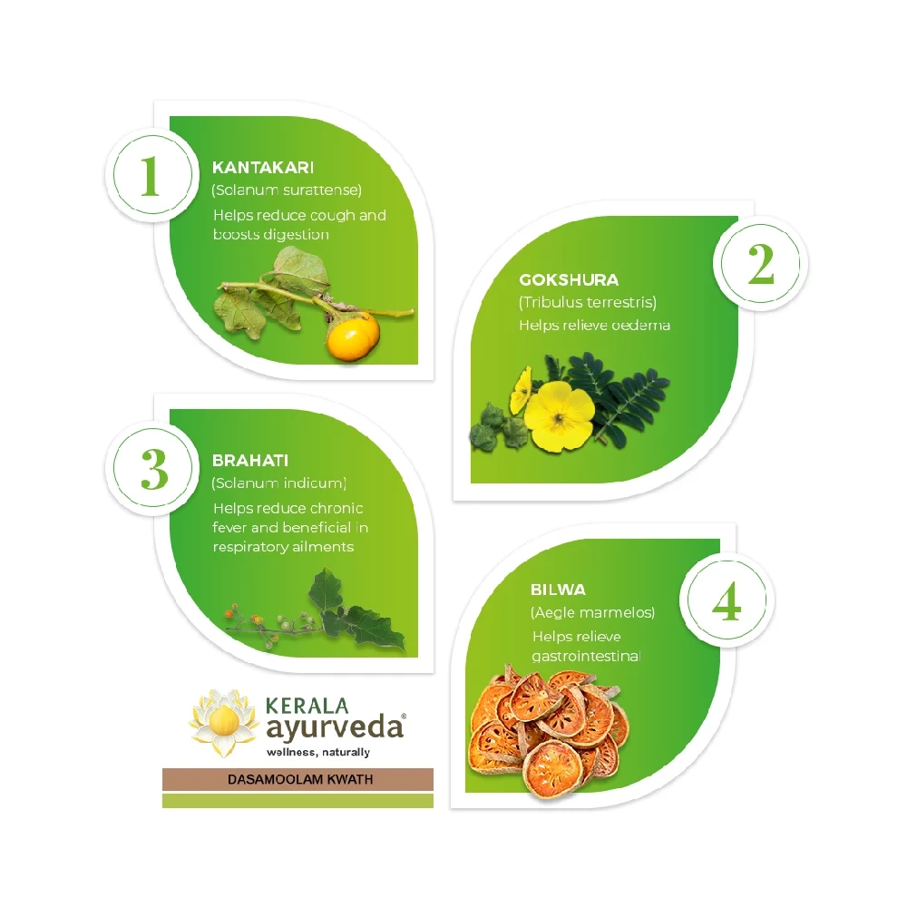 Kerala Ayurveda Dasamoolam Kwath - Image 4