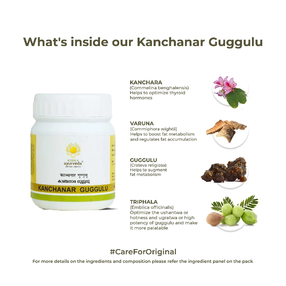 Kerala Ayurveda Kanchanar Guggulu - Image 3