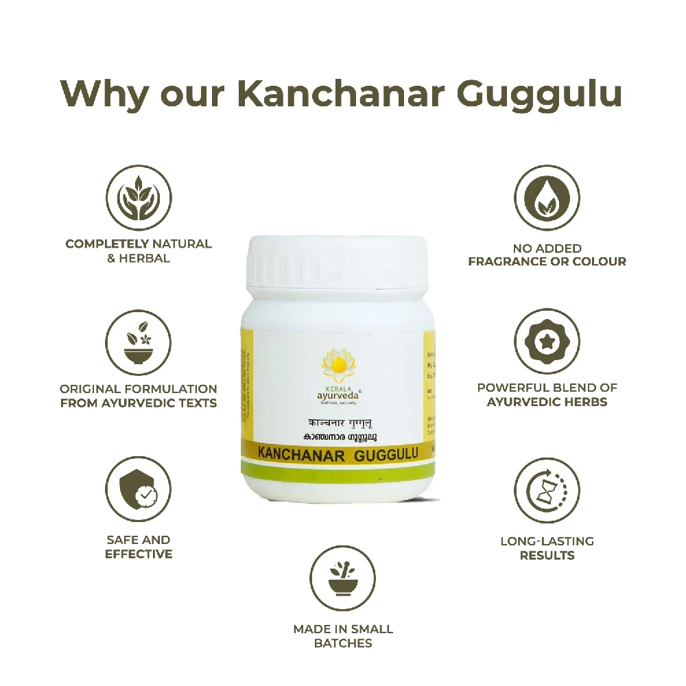 Kerala Ayurveda Kanchanar Guggulu - Image 6