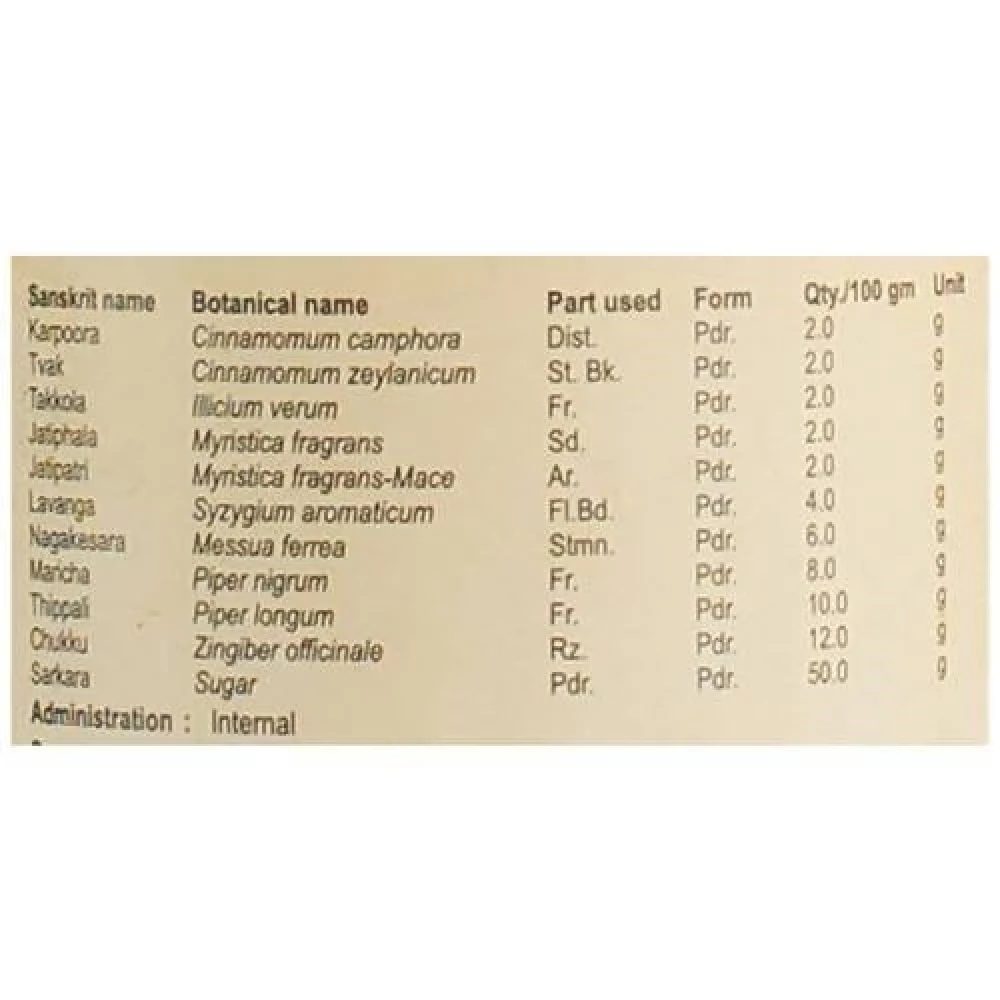Kerala Ayurveda Karpooradi Choornam - Image 5