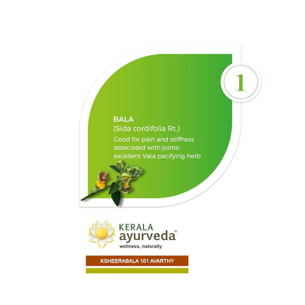 Kerala Ayurveda Ksheerabala 101 Avarty Drops - Image 5