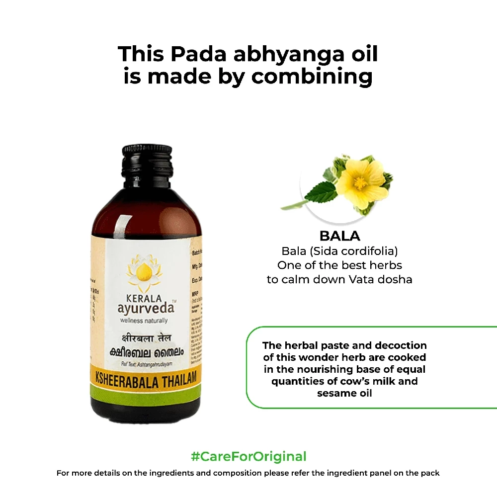 Kerala Ayurveda Ksheerabala Thailam - Image 4