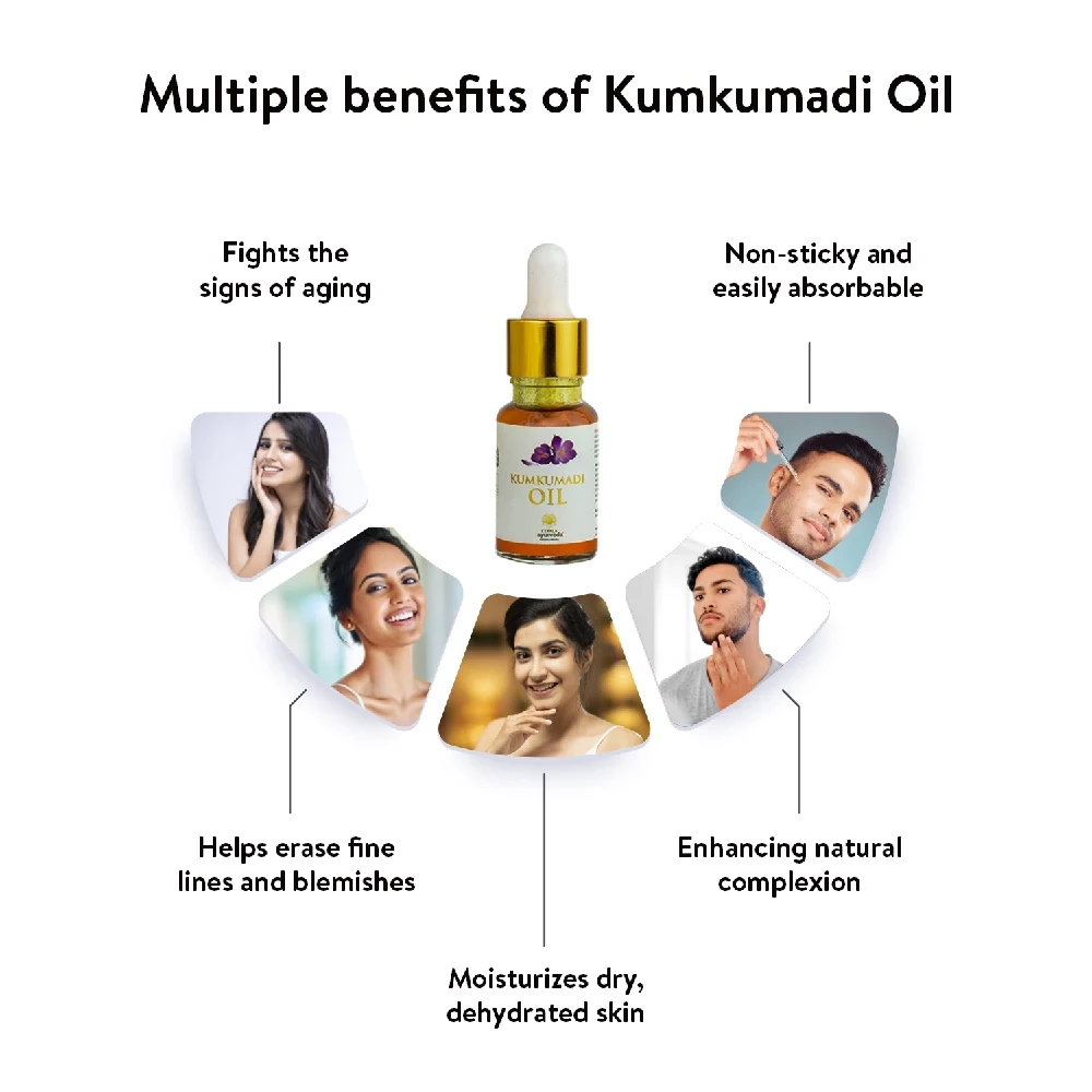 Kerala Ayurveda Kumkumadi Oil - Image 3