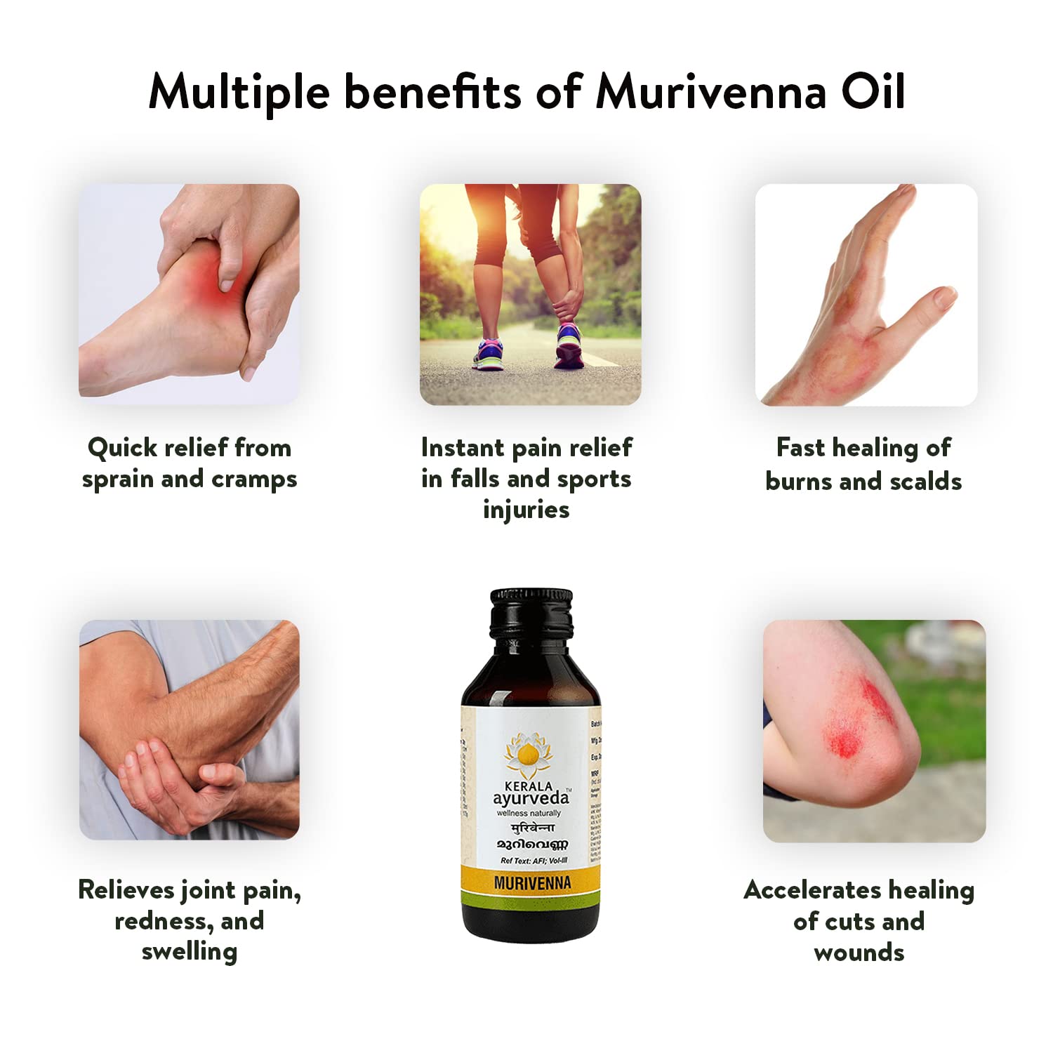 Kerala Ayurveda Murivenna Thailam - Image 5