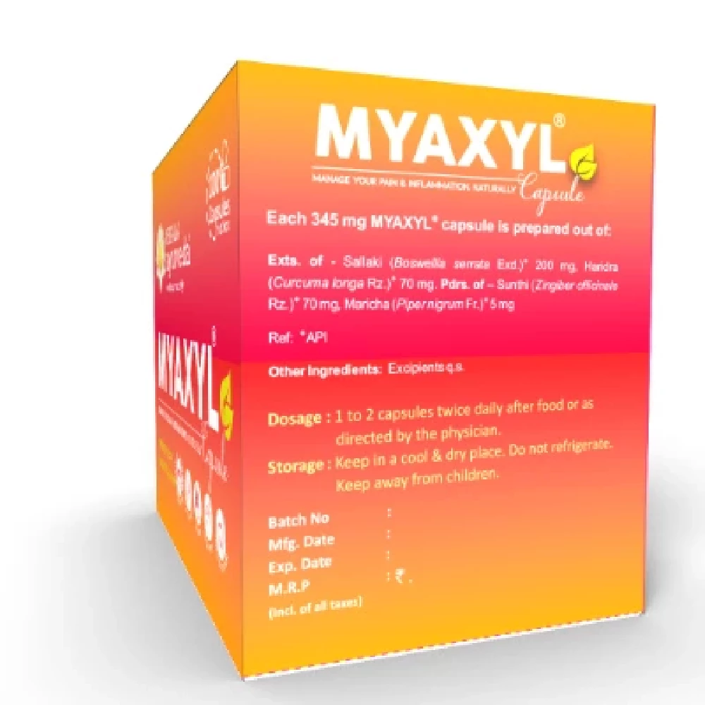 Kerala Ayurveda Myaxyl Capsules - Image 2