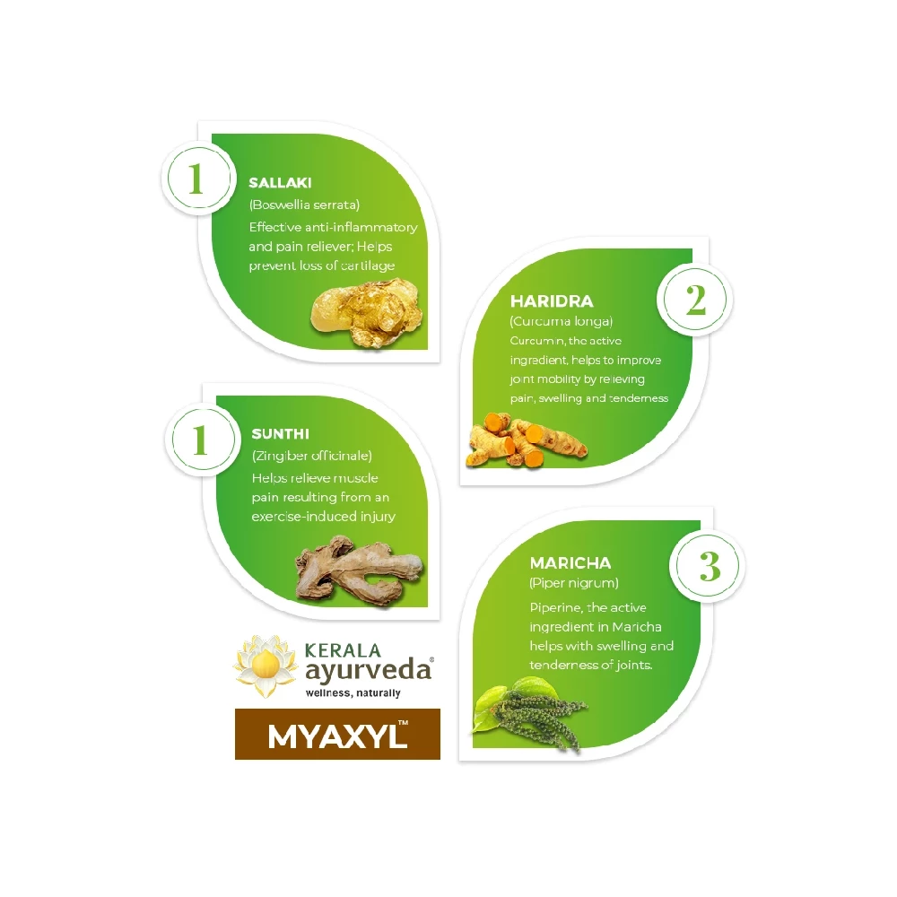 Kerala Ayurveda Myaxyl Capsules - Image 4