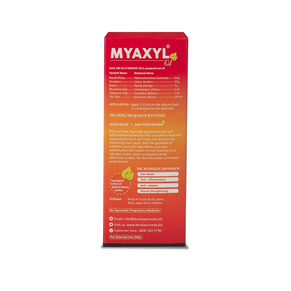 Kerala Ayurveda Myaxyl Oil - Image 2