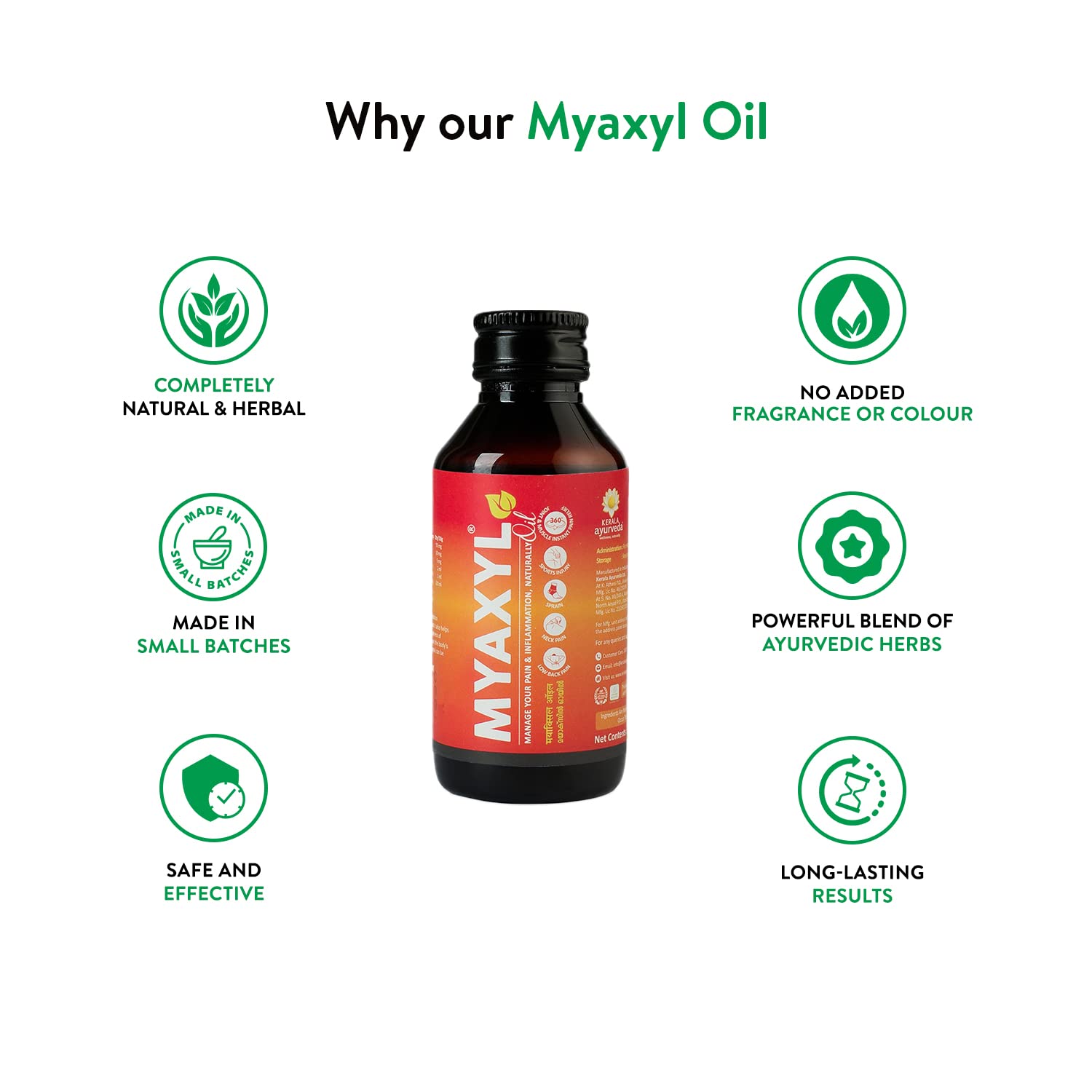 Kerala Ayurveda Myaxyl Oil - Image 5