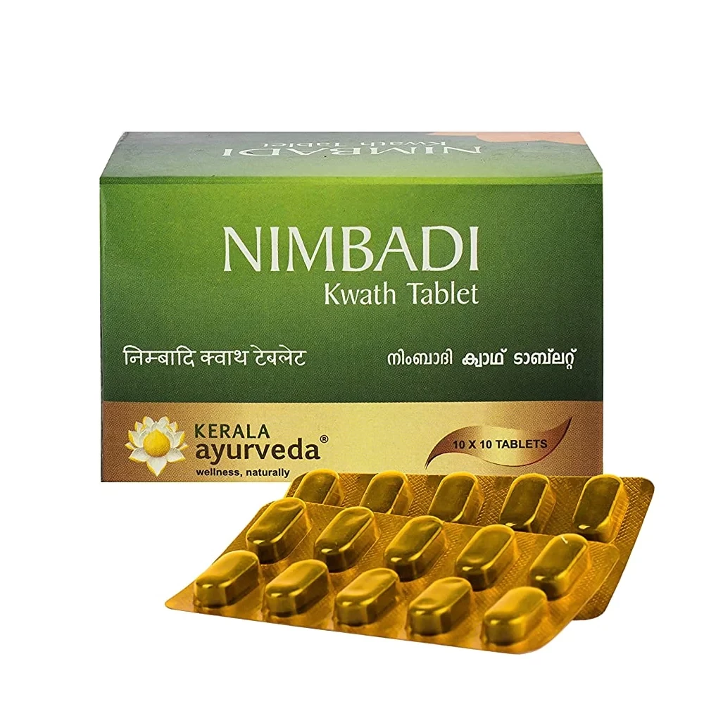 Kerala Ayurveda Nimbadi Kwath Tablets - Image 2