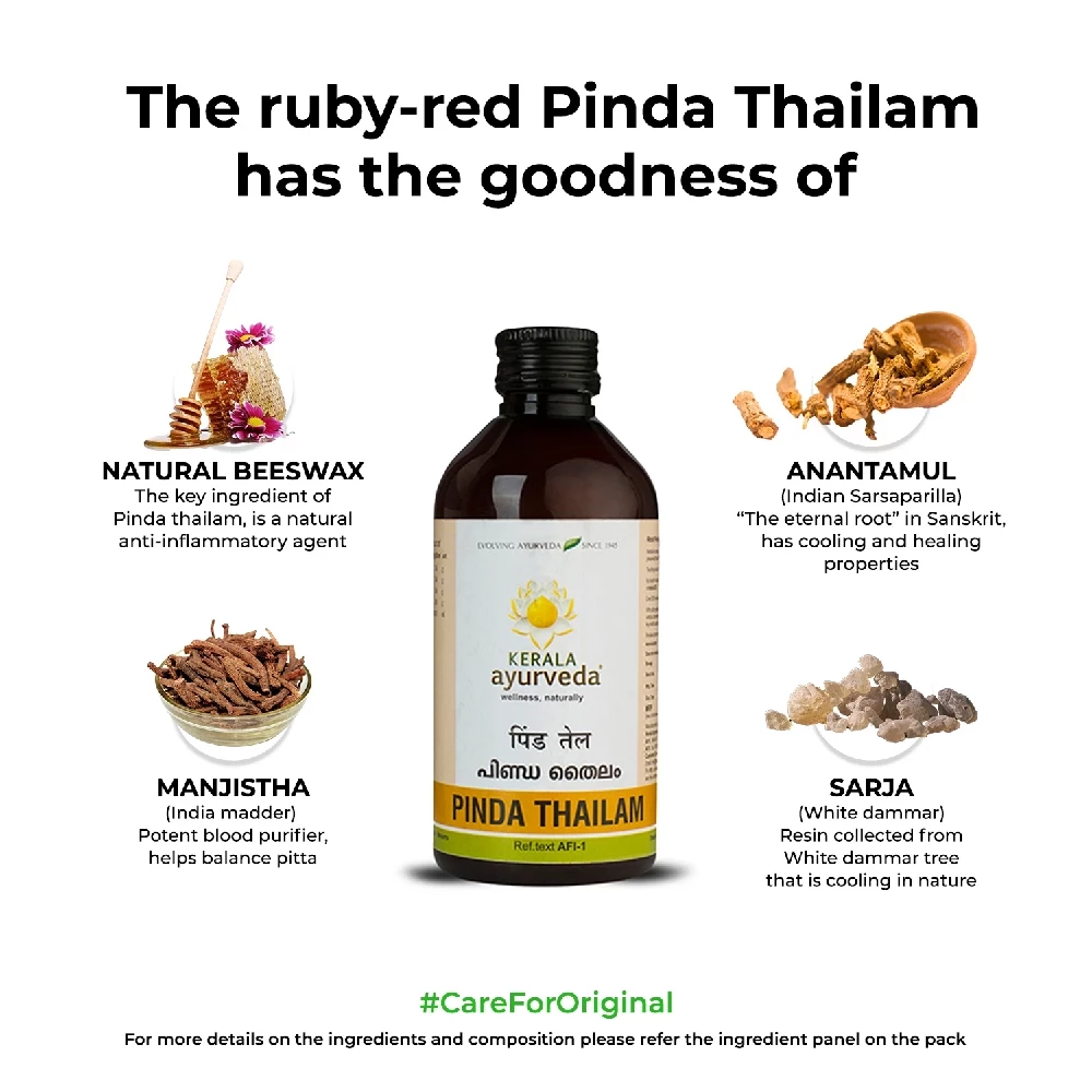 Kerala Ayurveda Pinda Thailam - Image 2