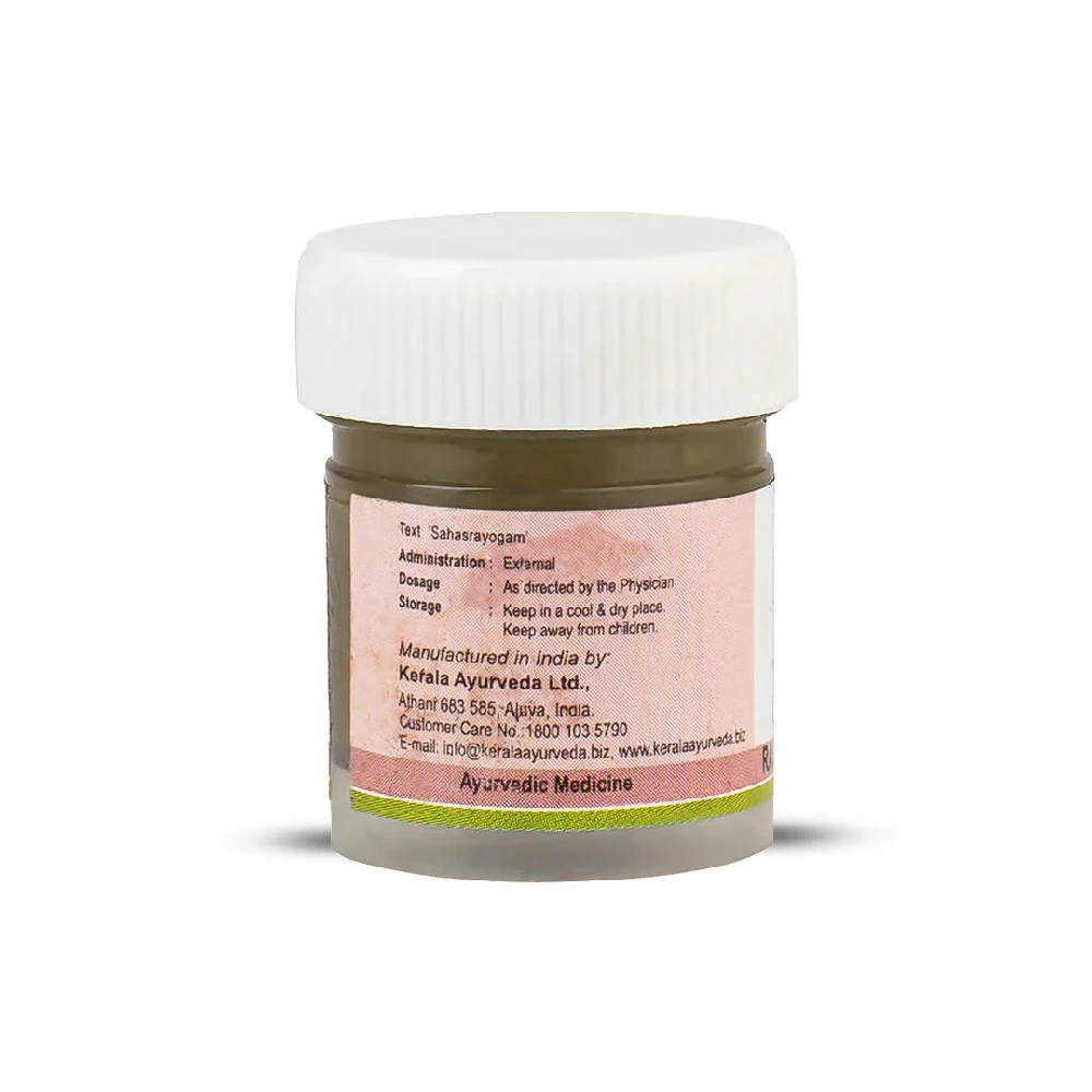 Kerala Ayurveda Rasothamadi Lepam 10 G – Traditionelle Ayurvedische Hautpaste Für Akne & Ekzeme