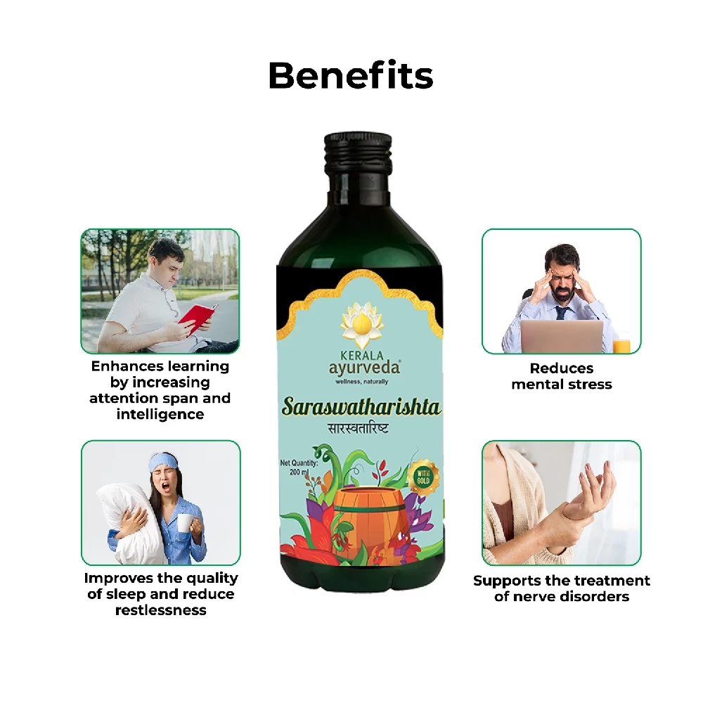 Kerala Ayurveda Saraswatharishtam - Image 5