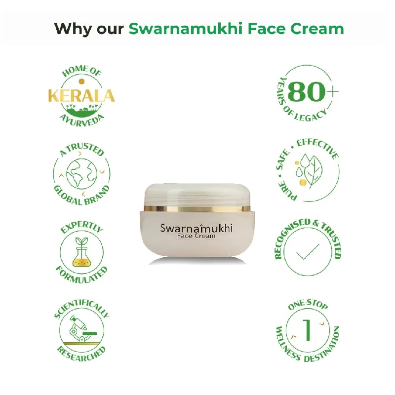 Kerala Ayurveda Swarnamukhi Face Cream - Image 3