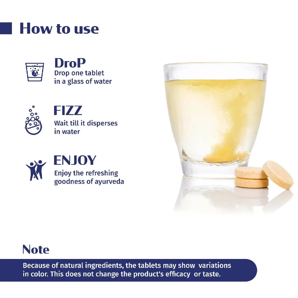 Kerala Ayurveda Turmeric Sparkles Tablets - Image 4