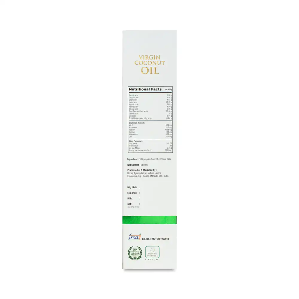 Kerala Ayurveda Virgin Coconut Oil - Image 5