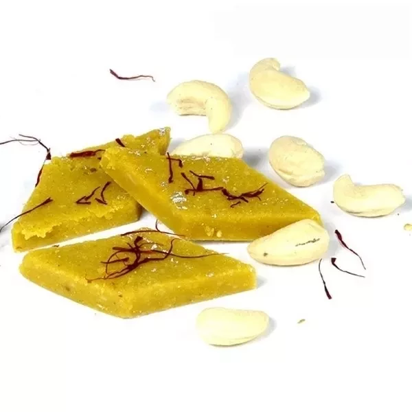 Kesar Kaju Katli