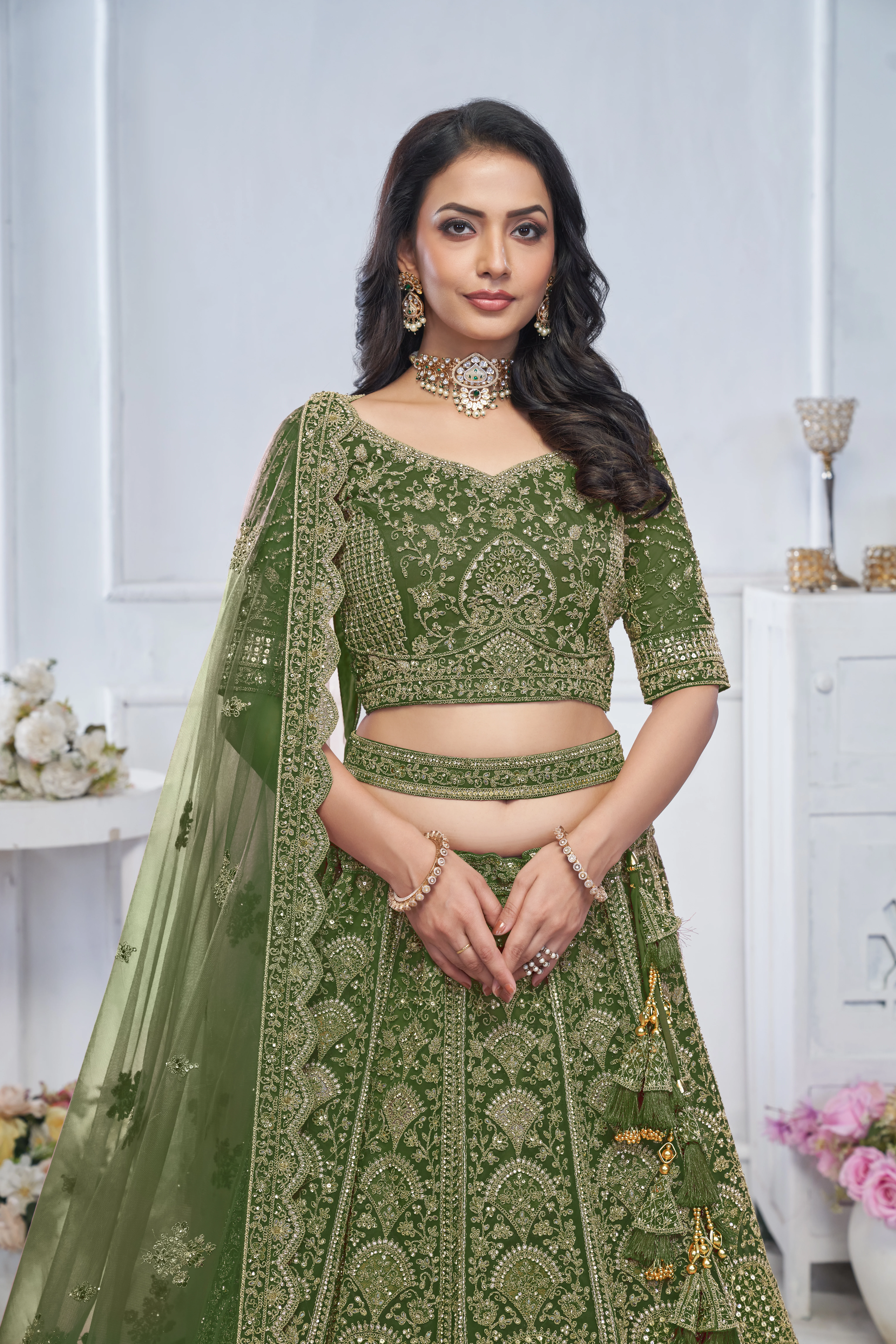 Kesar-Fab-Regal-Peacock-Green-Lehenga-Choli-KF-20-Green-3.webp