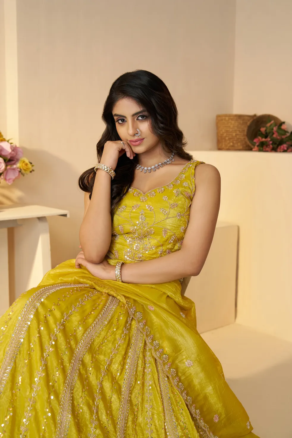 Kesar Fab Sunlit Elegance Lehenga - Image 3