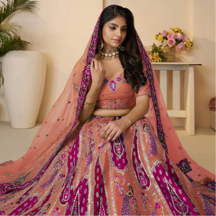 Kesar Fab Sunrise Elegance Lehenga Choli - Image 3
