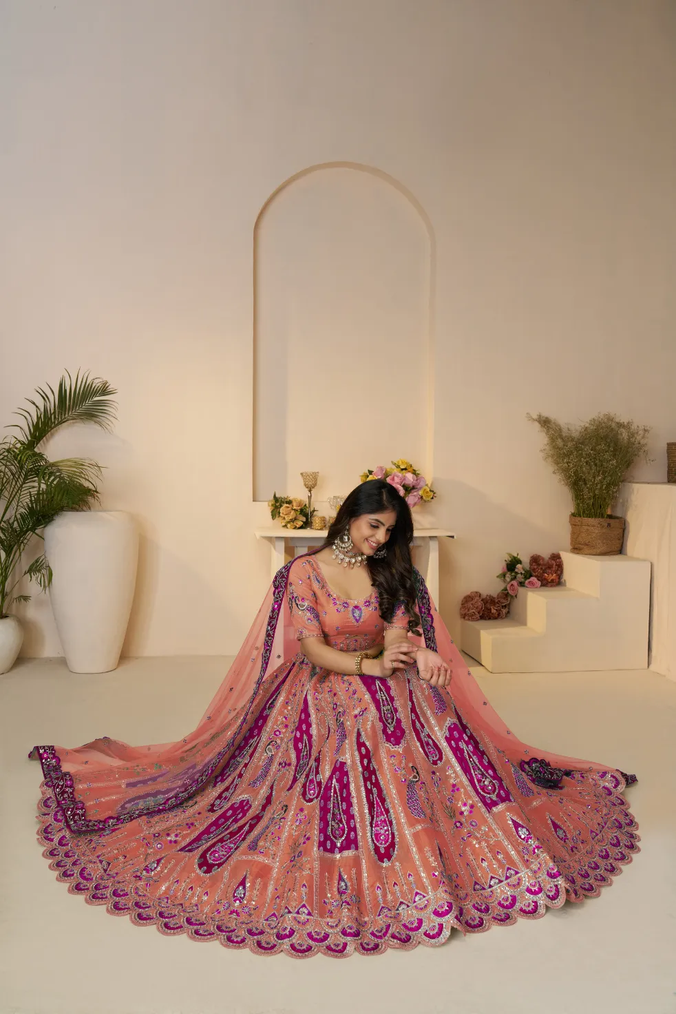 Kesar Fab Sunrise Elegance Lehenga Choli - Image 4