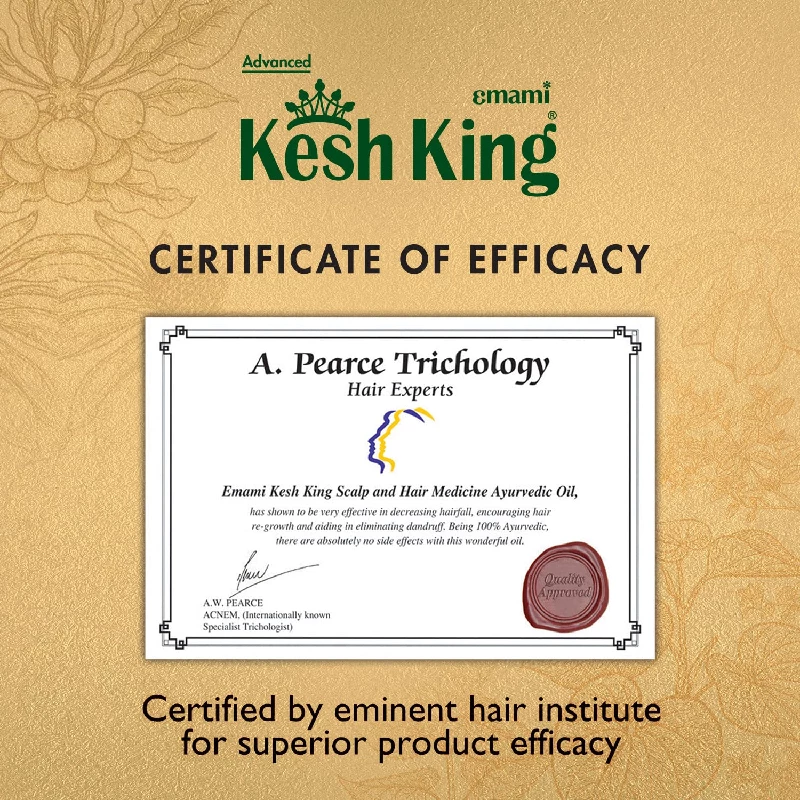 Kesh King Ayurvedic Anti Hairfall Hair Oil - Image 6